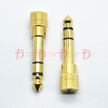 6.3mm To 3.5mm Stereo 40L Audio Plug