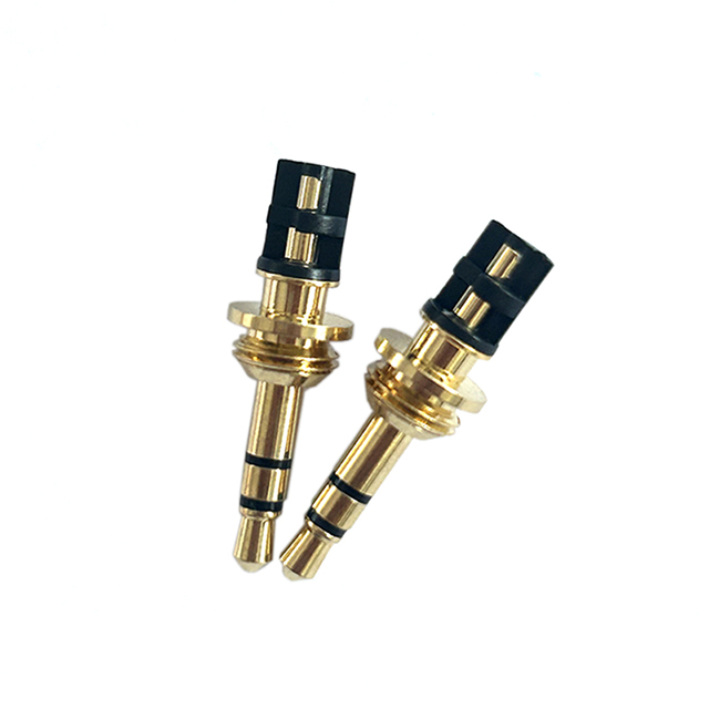 Custom Audio And Video Plug 3.5mm Stereo 9.0 Disc 29.6L Gold Plated Headphone Plug 3.5 Headphone Pin